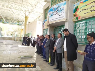 غبار روبی مزار شهداء بمناسبت ایام الله دهه فجر و پیروزی انقلاب اسلامی 2