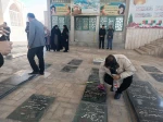 غبار روبی مزار شهداء بمناسبت ایام الله دهه فجر و پیروزی انقلاب اسلامی 6