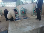 غبار روبی مزار شهداء بمناسبت ایام الله دهه فجر و پیروزی انقلاب اسلامی 8