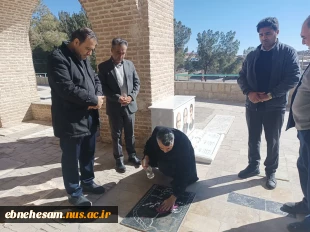 غبار روبی مزار شهداء بمناسبت ایام الله دهه فجر و پیروزی انقلاب اسلامی 11
