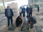غبار روبی مزار شهداء بمناسبت ایام الله دهه فجر و پیروزی انقلاب اسلامی 12