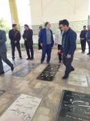 غبار روبی مزار شهداء بمناسبت ایام الله دهه فجر و پیروزی انقلاب اسلامی 14