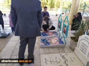 غبار روبی مزار شهداء بمناسبت ایام الله دهه فجر و پیروزی انقلاب اسلامی 15