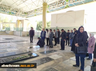 غبار روبی مزار شهداء بمناسبت ایام الله دهه فجر و پیروزی انقلاب اسلامی 16