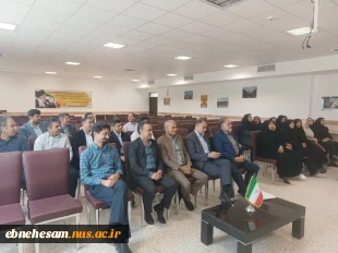 دیدار نوروزی ریاست دانشگاه ملی مهارت واحد استان خراسان جنوبی با کارکنان 2