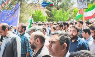 تجمع ضدصهیونیستی در حمایت از مردم مظلوم غزه با دانشگاههای سراسر کشور 10