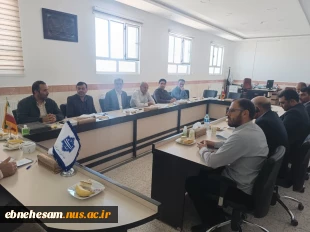 جلسه تبادل نظر یادواره شهدای دانشجو ومنتسب به کارکنان دانشگاه ملی مهارت واحد استانی خراسان جنوبی برگزار شد.  3