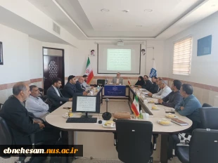 جلسه تبادل نظر یادواره شهدای دانشجو ومنتسب به کارکنان دانشگاه ملی مهارت واحد استانی خراسان جنوبی برگزار شد.  7