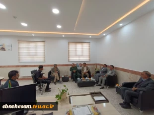 بازدید فرمانده سپاه انصارالرضا (ع) استان خراسان جنوبی  بمناسبت روز دانشجو 16آذر از دانشگاه ملی مهارت استان خراسان جنوبی 2