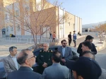 بازدید فرمانده سپاه انصارالرضا (ع) استان خراسان جنوبی  بمناسبت روز دانشجو 16آذر از دانشگاه ملی مهارت استان خراسان جنوبی 3