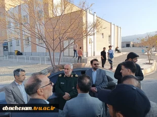 بازدید فرمانده سپاه انصارالرضا (ع) استان خراسان جنوبی  بمناسبت روز دانشجو 16آذر از دانشگاه ملی مهارت استان خراسان جنوبی 3