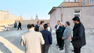 بازدید فرمانده سپاه انصارالرضا (ع) استان خراسان جنوبی  بمناسبت روز دانشجو 16آذر از دانشگاه ملی مهارت استان خراسان جنوبی 4