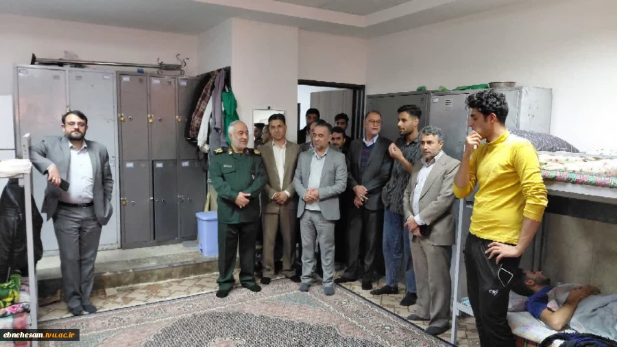 بازدید فرمانده سپاه انصارالرضا (ع) استان خراسان جنوبی  بمناسبت روز دانشجو 16آذر از دانشگاه ملی مهارت استان خراسان جنوبی 8