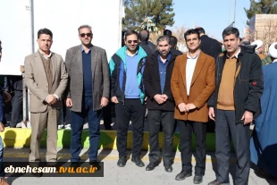 حضور ریاست و همکاران در مراسم جشن ملی، آغاز دهه مبارک فجر انقلاب اسلامی ایران
 2