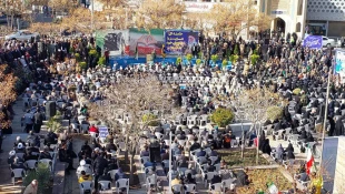 حضور ریاست و همکاران در مراسم جشن ملی، آغاز دهه مبارک فجر انقلاب اسلامی ایران
 5