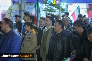 حضور دانشگاهیان دانشگاه ملی مهارت واحد استان خراسان جنوبی (آموزشکده های دختران و پسران بیرجند) در «تجمع بزرگ دانشگاهیان استان خراسان جنوبی» 4