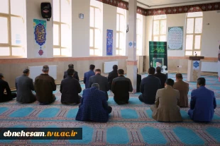 محفل سوگ اربعین سید الشهدای ایران، قائد شهید امت (قدس سره) و شهدای جنگ رمضان و ذکر دعای پرفیض زیارت عاشورا با حضور مدیرکل دفتر برنامه بودجه ،تحول اداری و بهره وری دانشگاه ملی مهارت 5