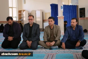 محفل سوگ اربعین سید الشهدای ایران، قائد شهید امت (قدس سره) و شهدای جنگ رمضان و ذکر دعای پرفیض زیارت عاشورا با حضور مدیرکل دفتر برنامه بودجه ،تحول اداری و بهره وری دانشگاه ملی مهارت 6