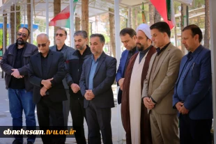 دلجویی و تکریم خانواده های معزز شهیدان رضا اورادی و حسین آخوندی با حضور رئیس دانشگاه واحد استان ، مدیرکل دفتر برنامه بودجه ،تحول اداری و بهره وری دانشگاه ملی مهارت  7