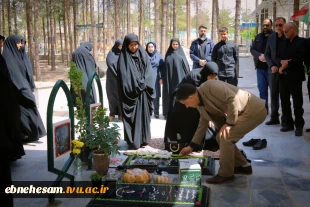 دلجویی و تکریم خانواده های معزز شهیدان رضا اورادی و حسین آخوندی با حضور رئیس دانشگاه واحد استان ، مدیرکل دفتر برنامه بودجه ،تحول اداری و بهره وری دانشگاه ملی مهارت  9