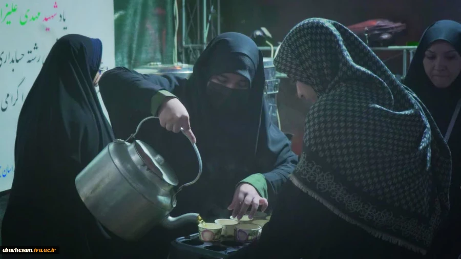 حضور پر شور و شعور همکاران به همراه خانواده ها و جمعی از دانشجویان دانشگاه ملی مهارت واحد استانی خراسان جنوبی در محفل سوگ اربعین قائد شهید امت (قدس سره)  8