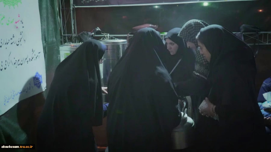 حضور پر شور و شعور همکاران به همراه خانواده ها و جمعی از دانشجویان دانشگاه ملی مهارت واحد استانی خراسان جنوبی در محفل سوگ اربعین قائد شهید امت (قدس سره)  9