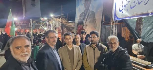 حضور جناب ریاست عالی دانشگاه ملی مهارت کشور در محل موکب دانشگاه ملی مهارت واحد استانی خراسان جنوبی  2