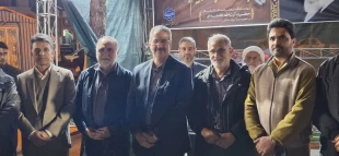 حضور جناب ریاست عالی دانشگاه ملی مهارت کشور در محل موکب دانشگاه ملی مهارت واحد استانی خراسان جنوبی  3