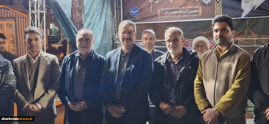 حضور جناب ریاست عالی دانشگاه ملی مهارت کشور در محل موکب دانشگاه ملی مهارت واحد استانی خراسان جنوبی  3