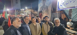 حضور جناب ریاست عالی دانشگاه ملی مهارت کشور در محل موکب دانشگاه ملی مهارت واحد استانی خراسان جنوبی  4