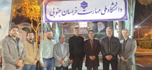 حضور جناب ریاست عالی دانشگاه ملی مهارت کشور در محل موکب دانشگاه ملی مهارت واحد استانی خراسان جنوبی  5