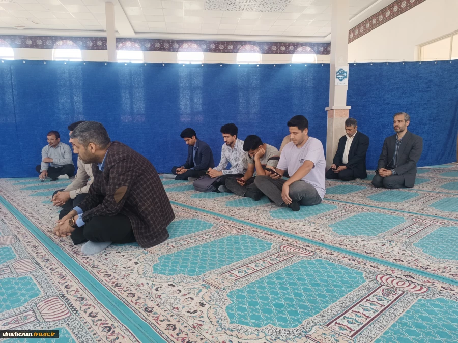 مراسم ولادت باسعادت حضرت علی ‌بن‌موسی‌الرضا (ع) در دانشگاه ملی مهارت استان خراسان جنوبی  2