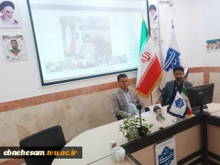 حضور  رئیس دانشگاه ملی مهارت استان خراسان جنوبی  بصورت بر خط در جشنواره سرآمدی آموزش  4