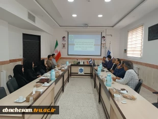 حضور رئیس دانشگاه ملی مهارت استان خراسان جنوبی در جلسه بررسی شاخص های بارگذاری و صحت سنجی سامانه جامع اعضای هیأت علمی دانشگاه ملی مهارت ( جامی )  3