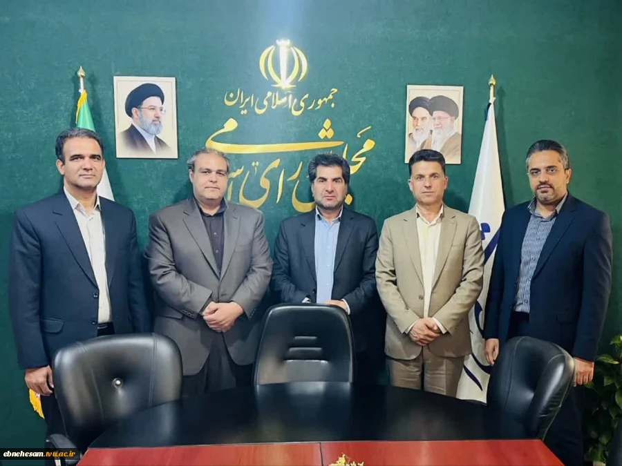 نشست رئیس دانشگاه ملی مهارت استان خراسان جنوبی با نماینده مردم شریف بیرجند ، خوسف و درمیان در مجلس شورای اسلامی   2