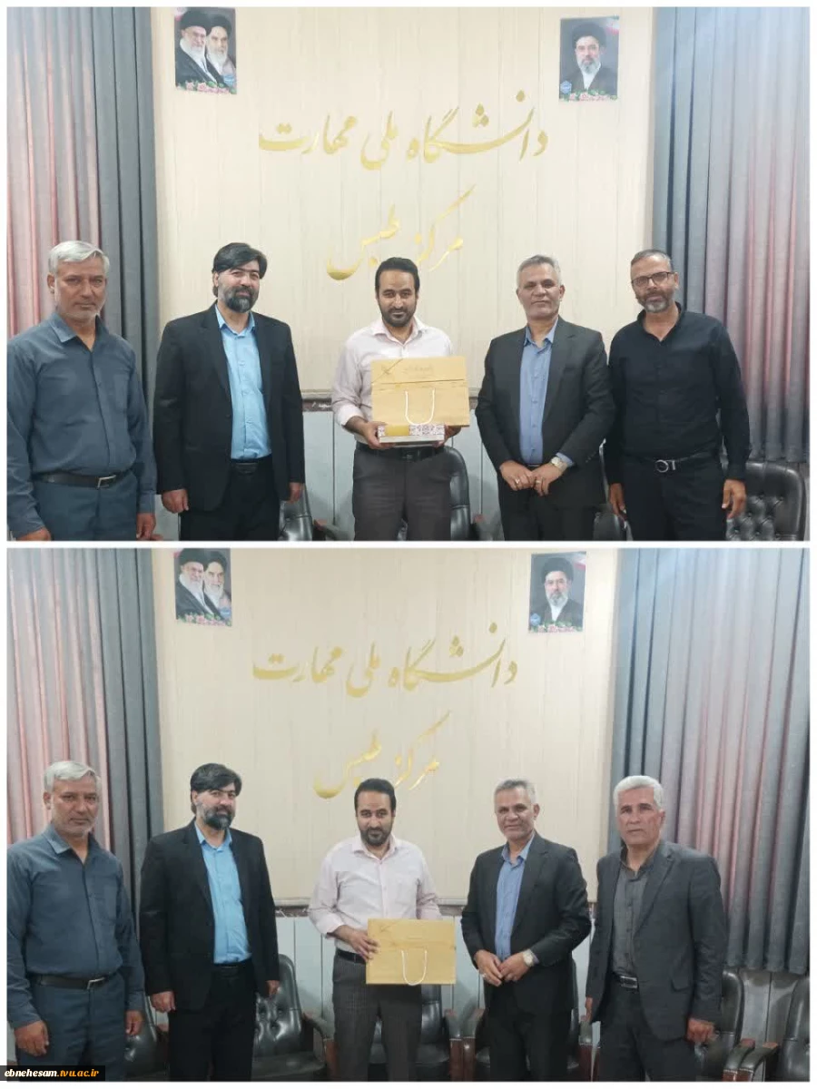 روابط عمومی های مراکز تابعه دانشگاه ملی مهارت استان خراسان جنوبی تجلیل شدند.  7