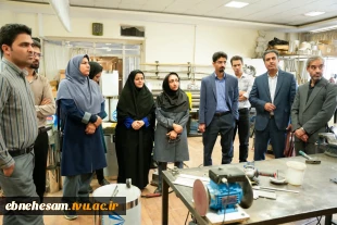 بازدید اعضای هیات علمی دانشگاه  ملی مهارت استان خراسان جنوبی از پارک علم و فناوری استان  3