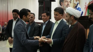آیین گرامیداشت دهه سرآمدی آموزش و تجلیل از سرآمدان آموزشی دانشگاه ملی مهارت خراسان جنوبی برگزار شد. 8