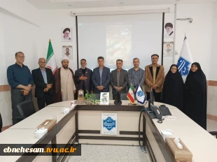 دیدار رئیس دانشگاه ملی مهارت استان خراسان جنوبی با پرچمدار ۷۲ ساله بیرجندی 2