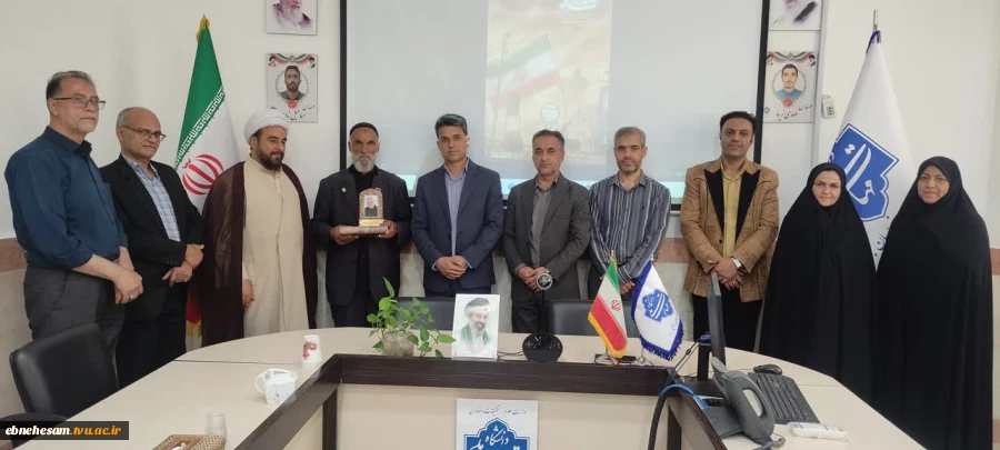 دیدار رئیس دانشگاه ملی مهارت استان خراسان جنوبی با پرچمدار ۷۲ ساله بیرجندی 5