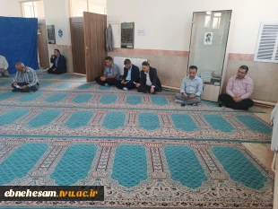 برگزاری زیارت عاشورا و مراسم سالگرد ملکوتی حضرت امام خمینی (ره) رهبر کبیر انقلاب اسلامی ایران و قیام مردمی ۱۵ خرداد ماه وعیدغدیرخم  2