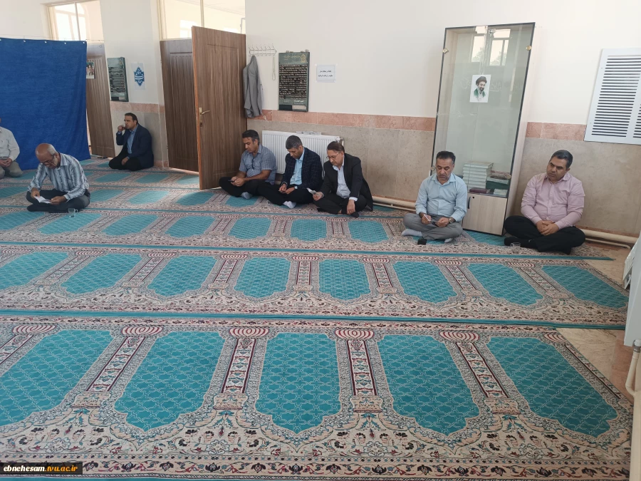 برگزاری زیارت عاشورا و مراسم سالگرد ملکوتی حضرت امام خمینی (ره) رهبر کبیر انقلاب اسلامی ایران و قیام مردمی ۱۵ خرداد ماه وعیدغدیرخم  2
