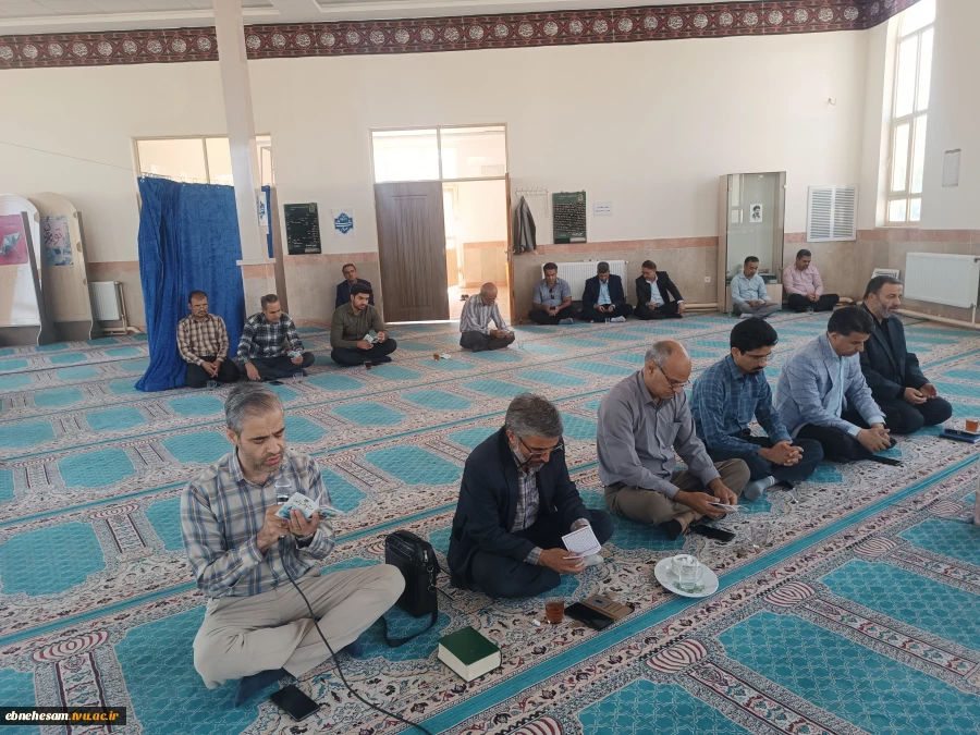 برگزاری زیارت عاشورا و مراسم سالگرد ملکوتی حضرت امام خمینی (ره) رهبر کبیر انقلاب اسلامی ایران و قیام مردمی ۱۵ خرداد ماه وعیدغدیرخم  5