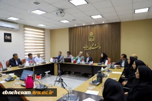 حضور رئیس دانشگاه ملی مهارت استان خراسان جنوبی در جلسه هیأت نظارت، ارزیابی و تضمین کیفیت استان خراسان جنوبی (ناتک) در دانشگاه بیرجند  2