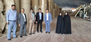 بازدید از کارخانه تولید کارتن و مقوای سلولزی (وابسته به مجموعه کاشی فرزاد بیرجند)  5