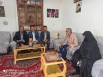 رئیس دانشگاه ملی مهارت استان خراسان جنوبی با خانواده شهید گرانقدر علی کاظمی و شهید احمدرضا صابر  دیدار و گفتگو کرد.  4