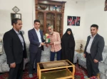 رئیس دانشگاه ملی مهارت استان خراسان جنوبی با خانواده شهید گرانقدر علی کاظمی و شهید احمدرضا صابر  دیدار و گفتگو کرد.  5