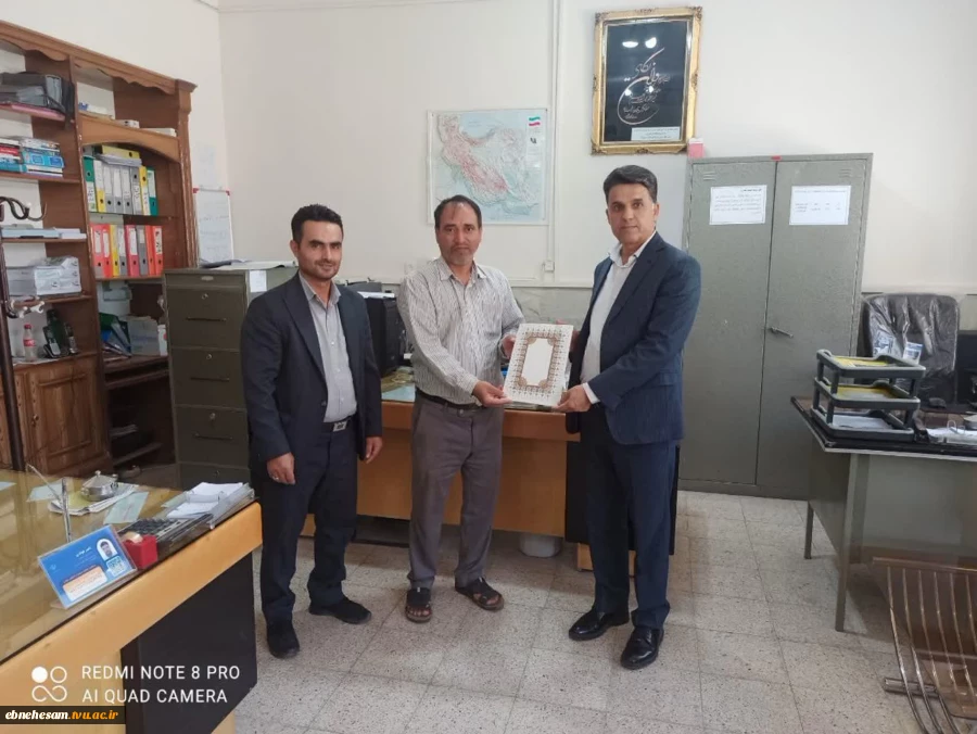 بازدید رئیس دانشگاه ملی مهارت استان خراسان جنوبی از آموزشکده پسران فردوس 2