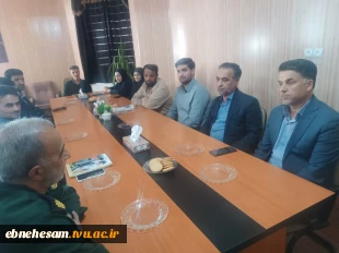 دیدار رئیس دانشگاه ملی مهارت واحد استانی خراسان جنوبی با مدیرکل محترم بنیاد حفظ آثار و نشر ارزش های دفاع مقدس استان خراسان جنوبی 3