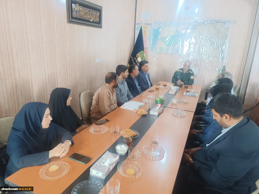 دیدار رئیس دانشگاه ملی مهارت واحد استانی خراسان جنوبی با مدیرکل محترم بنیاد حفظ آثار و نشر ارزش های دفاع مقدس استان خراسان جنوبی 6